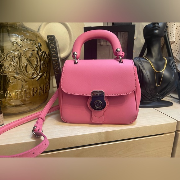 Burberry bubblegum pink Leather Bag - Picture 8 of 10